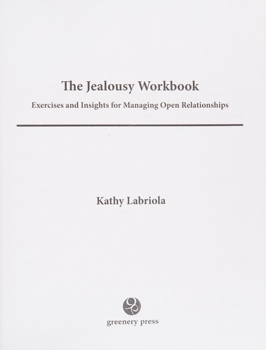 Capa de The Jealousy Workbook